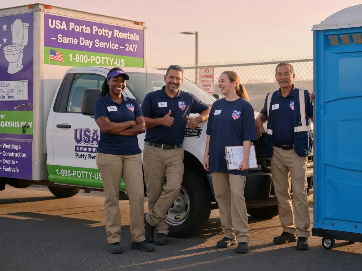 Porta Potty Rental company in Redding, CT
